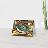 Gri - Äpfel, Stillleben Kunst von Juan Gris Karte (Vorderseite)