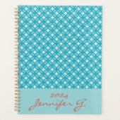 Grid and Stars Gingham Muster 2 Planer (Vorderseite)