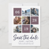 Grid Collage | FOTO SAVE THE DATE (Vorderseite)