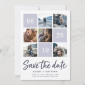 Grid Collage | FOTO SAVE THE DATE (Vorderseite)