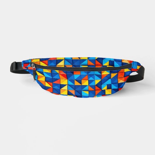 Grid Fragments Bauchtasche (Vorderseite)