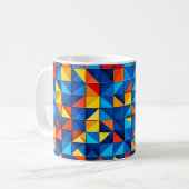 Grid Fragments Kaffeetasse (Vorderseite Links)