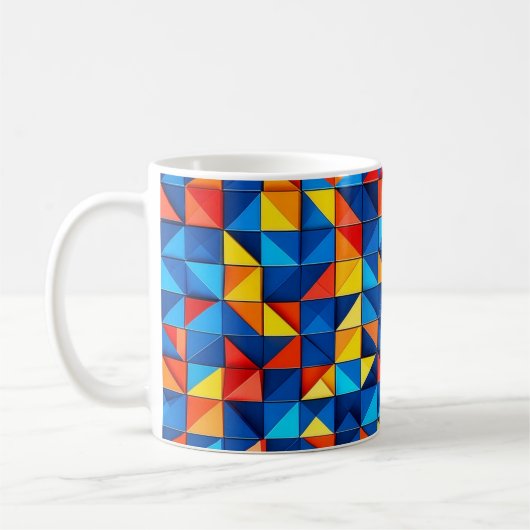 Grid Fragments Kaffeetasse (Links)