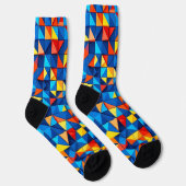 Grid Fragments Socken (Rechts)