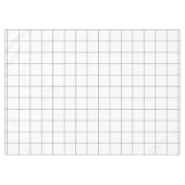 Grid Gray Tischdecke (Vorderseite (Horizontal))