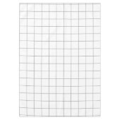 Grid Gray Tischdecke (Vorderseite)