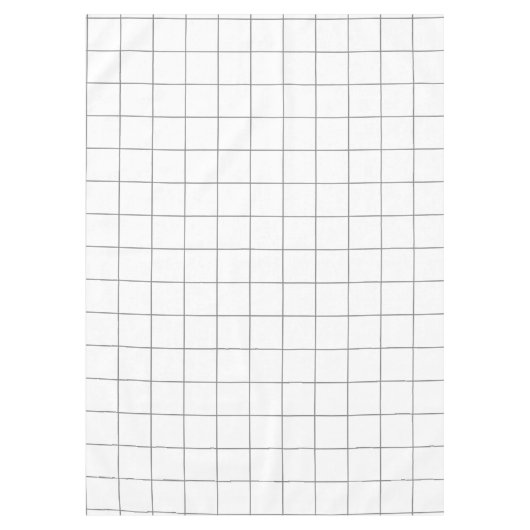 Grid Gray Tischdecke (Vorderseite)