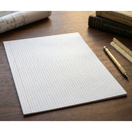 Grid Paper Background Mathematics Graph Sheet Notizblock
