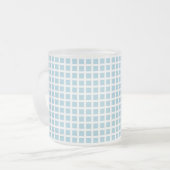 GRID : pastel blue Mattglastasse (Vorderseite Links)
