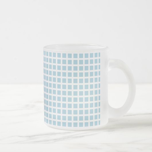 GRID : pastel blue Mattglastasse (Rechts)