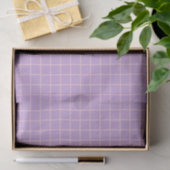 Grid Pink und Lavender Seidenpapier (Geschenk)
