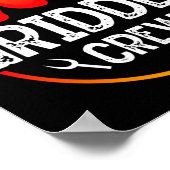 Griddle Grill Squad Grillen Team Grill Grill Poster (Ecke)