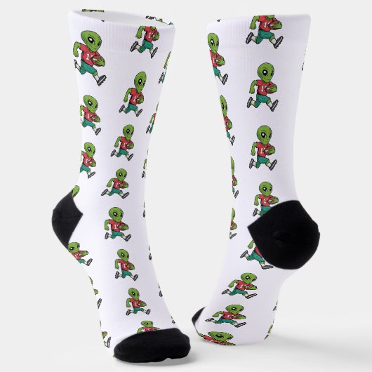 Gridiron-Alien Socken (Gewinkelt)