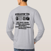 Gridiron Beauties '24 Logo Promo T-Shirt (Rückseite)