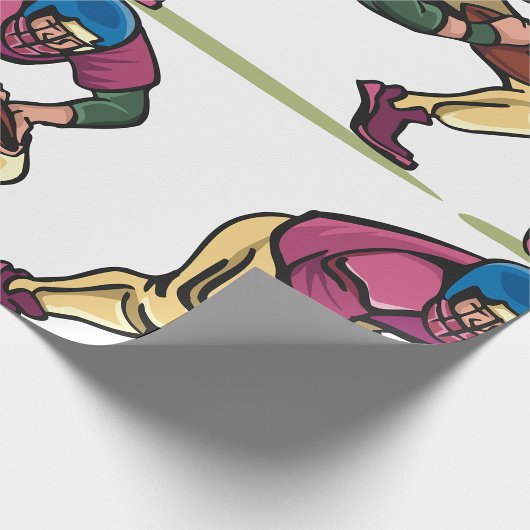 Gridiron Football Player Geschenkpapier