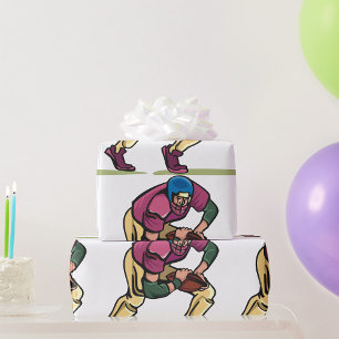 Gridiron Football Player Geschenkpapier