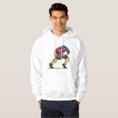 Gridiron Football Player Hoodie (Vorne ganz)