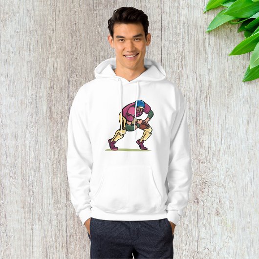 Gridiron Football Player Hoodie