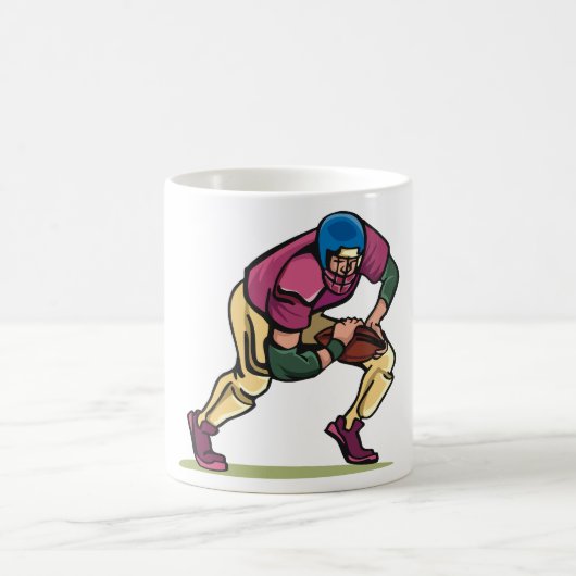 Gridiron Football Player Kaffeetasse (Mittel)