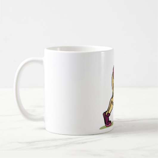 Gridiron Football Player Kaffeetasse (Links)
