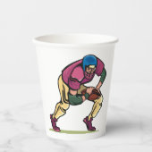 Gridiron Football Player Pappbecher (Vorderseite)