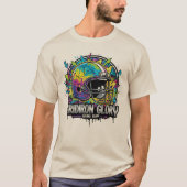 Gridiron Glory Retro Football Game Vibes T-Shirt (Vorderseite)