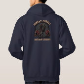Gridiron Legends & Game Day Hoodie | Fette Front/B (Rückseite)