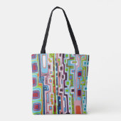 Gridlock Tote Bag Tasche (Rückseite)