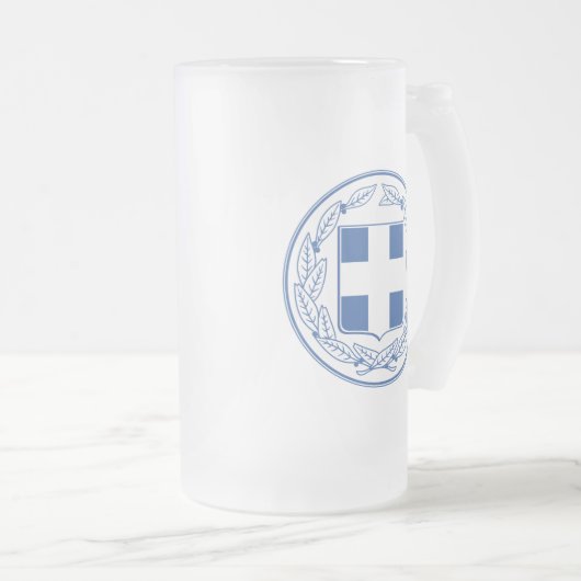 Griebemblem Mattglas Bierglas (VorderseiteRechts)