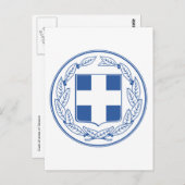 Griebemblem Postkarte (Vorne/Hinten)