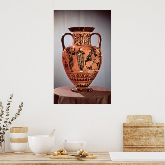 Grieche Amphora Poster (Küche)