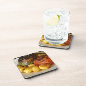 Grieche angefülltes Gemüse (Gemista) Untersetzer (Rechte Seite)