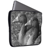 Grieche (B&W) Laptopschutzhülle (Vorne Rechts)