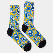 Grieche Eye-Blues Socken (Rechts)