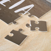 Grieche Familie ein Foto personalisierter Text ver Puzzle (Seite)