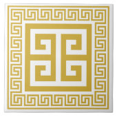 Grieche goldene Keramik Fliese (Vorderseite)