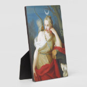Grieche Göttin Diana von der Jagd Altar Fotoplatte (Seite)