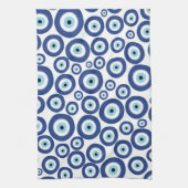 Grieche Mati Mataki - Matiasma Blicks-Muster #1 Geschirrtuch (Vertikal)