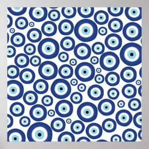 Grieche Mati Mataki - Matiasma Blicks-Muster #1 Poster