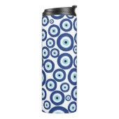 Grieche Mati Mataki - Matiasma Blicks-Muster #1 Thermosbecher (Nach links gedreht)