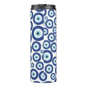 Grieche Mati Mataki - Matiasma Blicks-Muster #1 Thermosbecher (Rückseite)