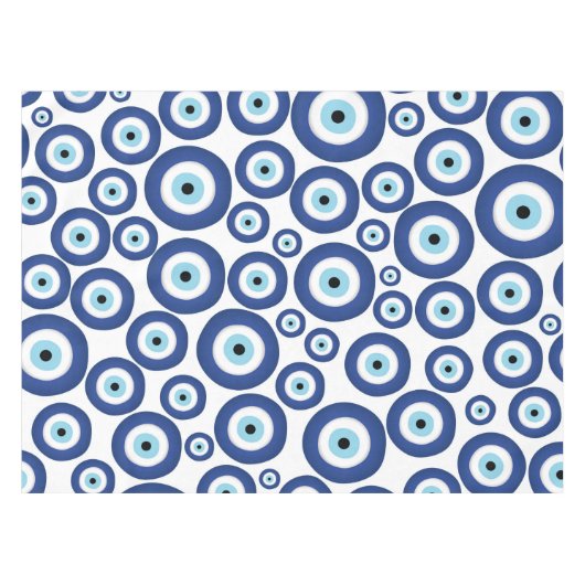 Grieche Mati Mataki - Matiasma Blicks-Muster #1 Tischdecke (Vorderseite (Horizontal))