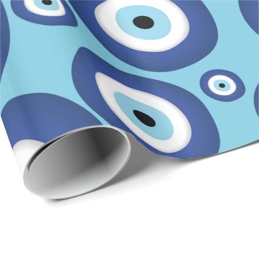 Grieche Mati Mataki - Matiasma Blicks-Muster #2 Geschenkpapier (Rolleneckpunkt)