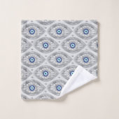 Grieche Mati Mataki - Matiasma Blicks-Muster #3 Badhandtuch Set (Waschlappen)