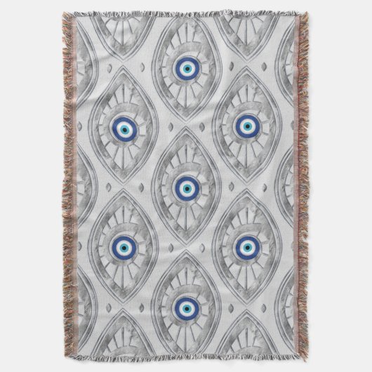 Grieche Mati Mataki - Matiasma Blicks-Muster #3 Decke (Vorderseite Vertikal)