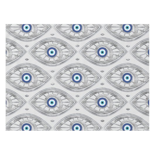 Grieche Mati Mataki - Matiasma Blicks-Muster #3 Tischdecke (Vorderseite (Horizontal))