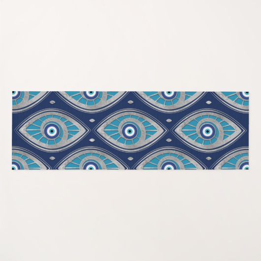 Grieche Mati Mataki - Matiasma Blicks-Muster #4 Yogamatte (Vorderseite (Horizontal))