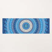 Grieche Mati Mataki - Matiasma Blicksverzierung #2 Yogamatte (Rückseite (Horizontal))