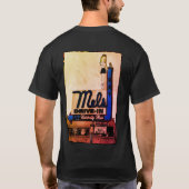 Grieche und Tyler tun Mel-Restaurant T-Shirt (Rückseite)