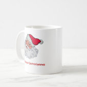 Grieche Weihnachtsmann #2 Kaffeetasse (Vorderseite Links)